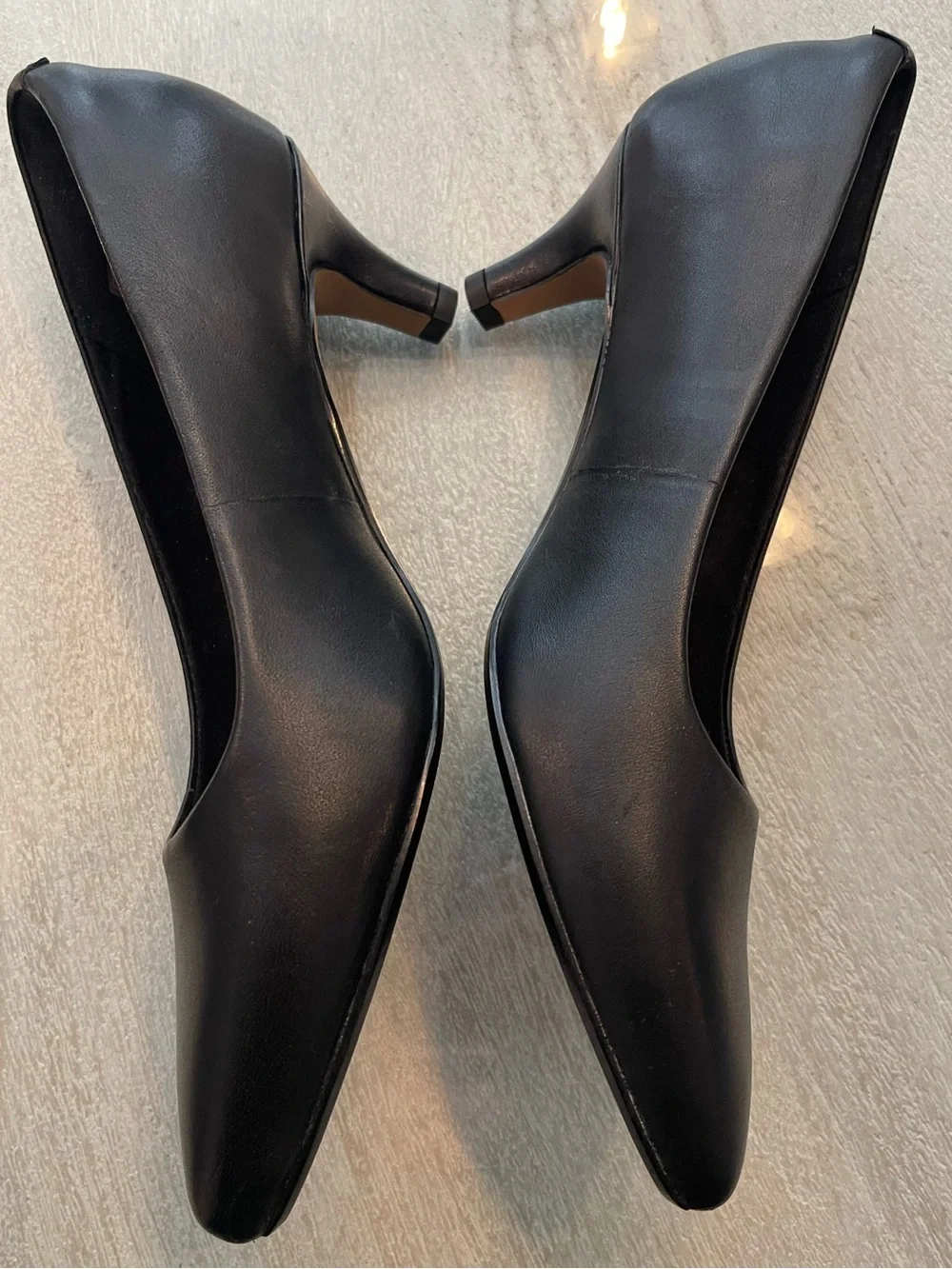 NWT Clarks Collection Le Jerica Black Leather Pumps – Women’s 7.5W